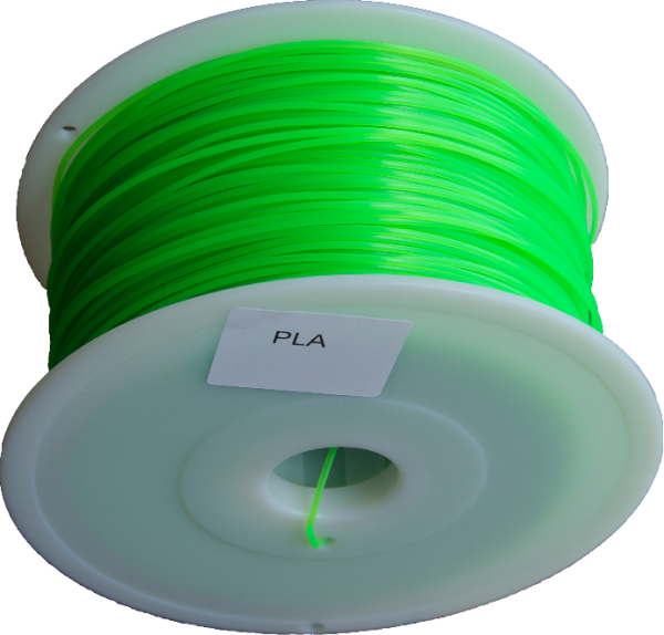 filament pla vert fluo