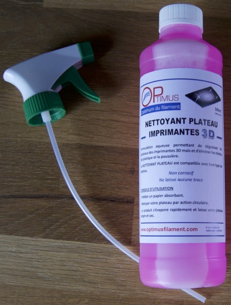  Nettoyant Plateau imprimante 3D Nanovia