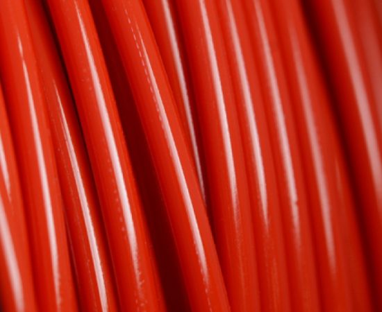 Filament PLA rouge opaque 1.75mm