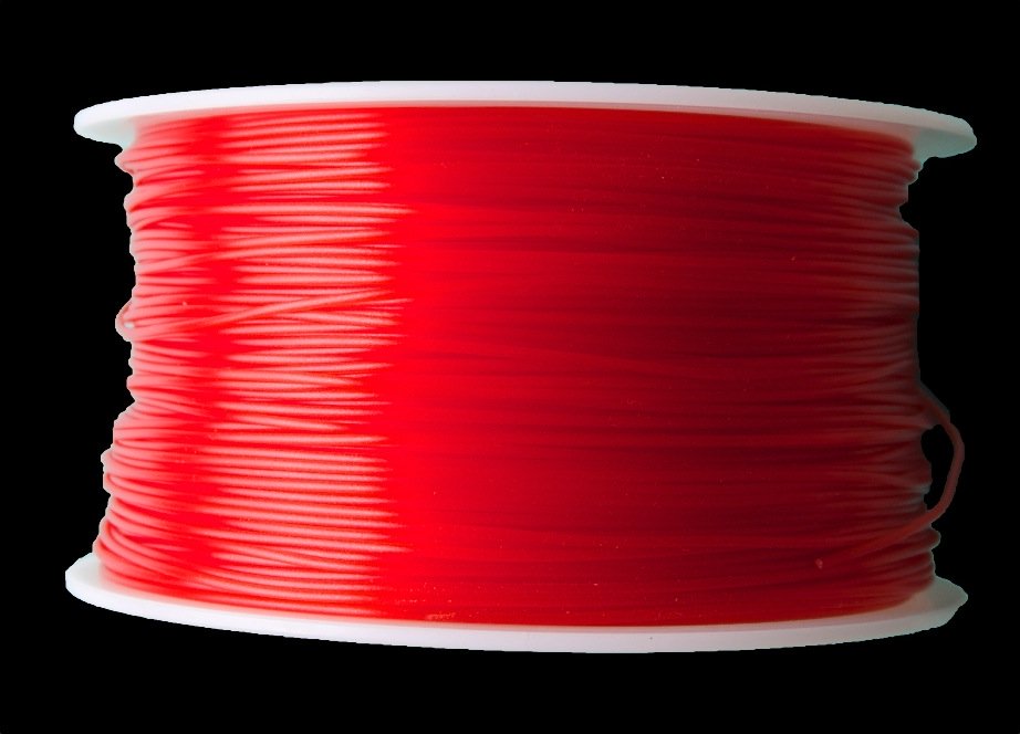 Filament PLA rouge translucide 1.75mm – Image 4