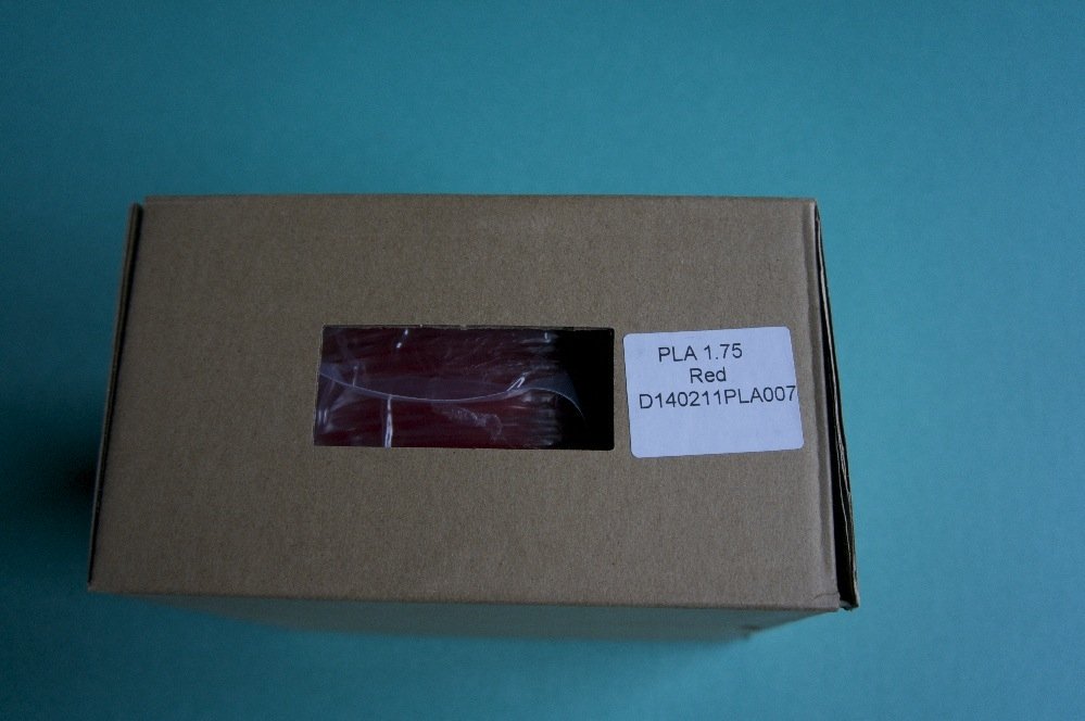 Filament PLA rouge translucide 1.75mm – Image 2