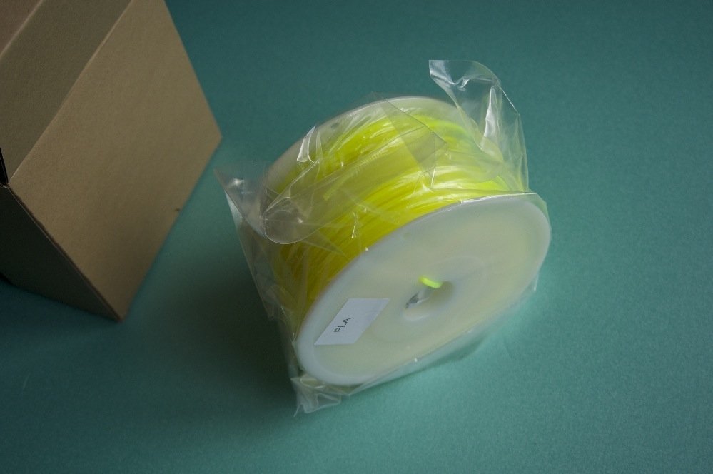 Filament PLA jaune translucide 3.00mm – Image 3