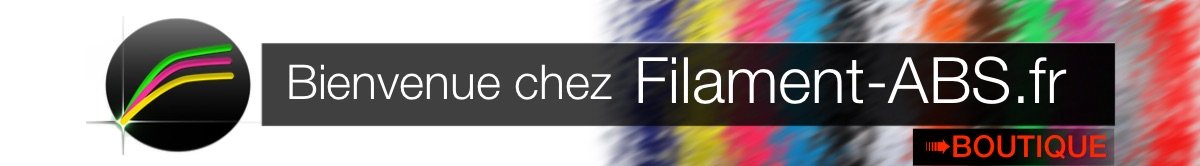Filament pour imprimante 3D : Filament-ABS est la boutique de référence