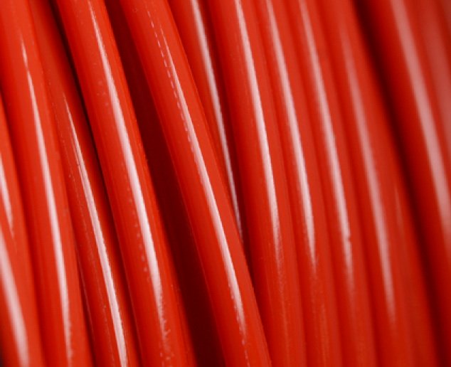 Filament PLA rouge opaque 1.75mm