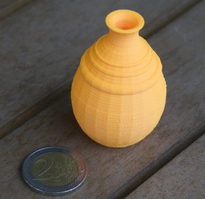Anneau de 10m ABS orange fluo 1,75mm – Image 2