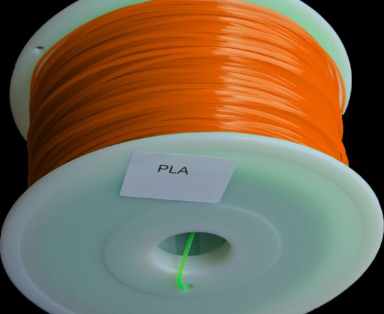 Filament PLA orange translucide 3mm