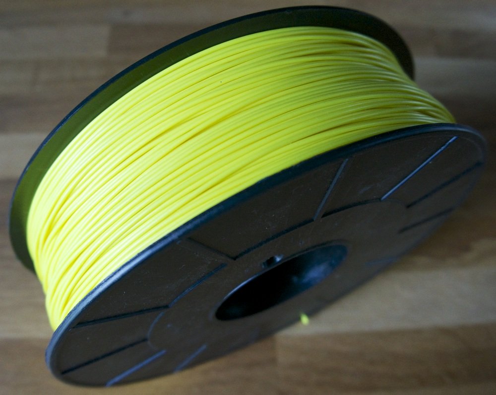 bobine filament abs optimus jaune fluo ral 1026
