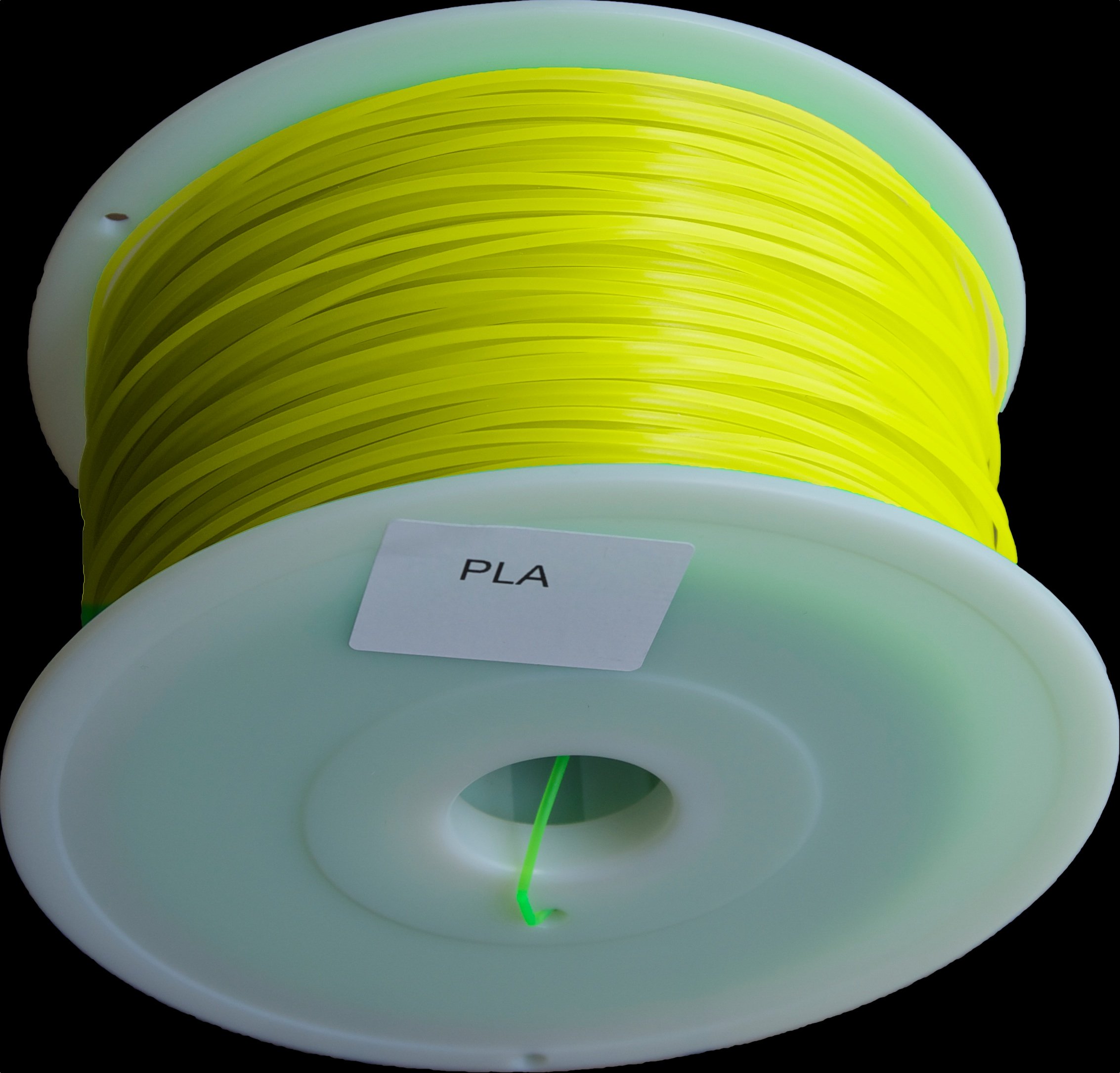 Filament PLA jaune translucide 1.75mm
