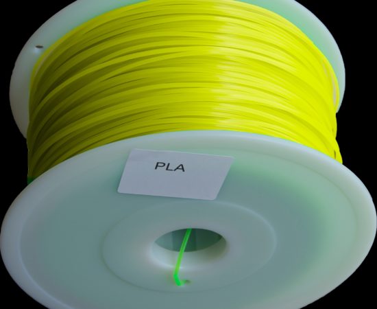 Filament PLA jaune translucide 1.75mm