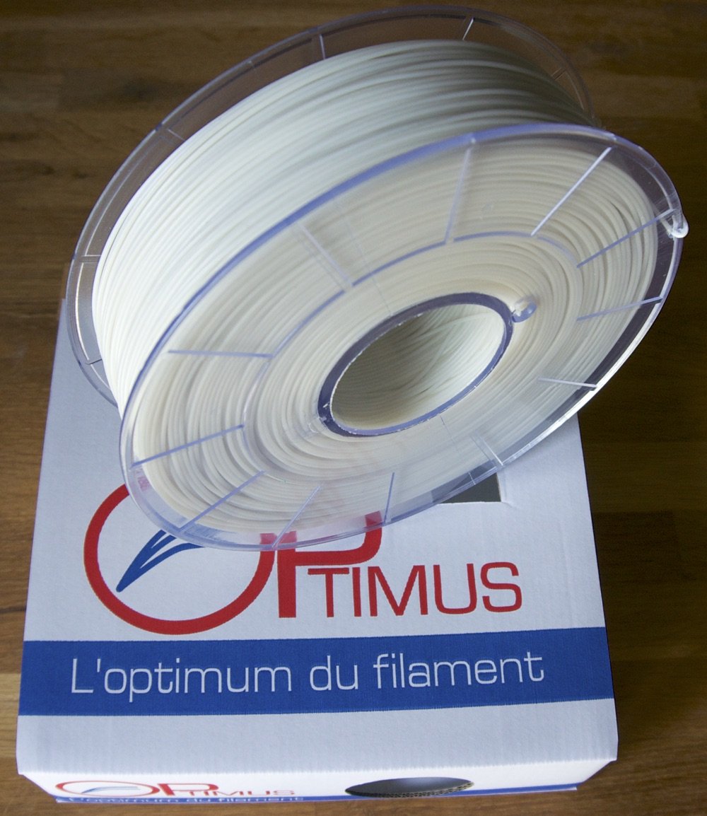 filament ABS OPtimus® blanc phosphorescent