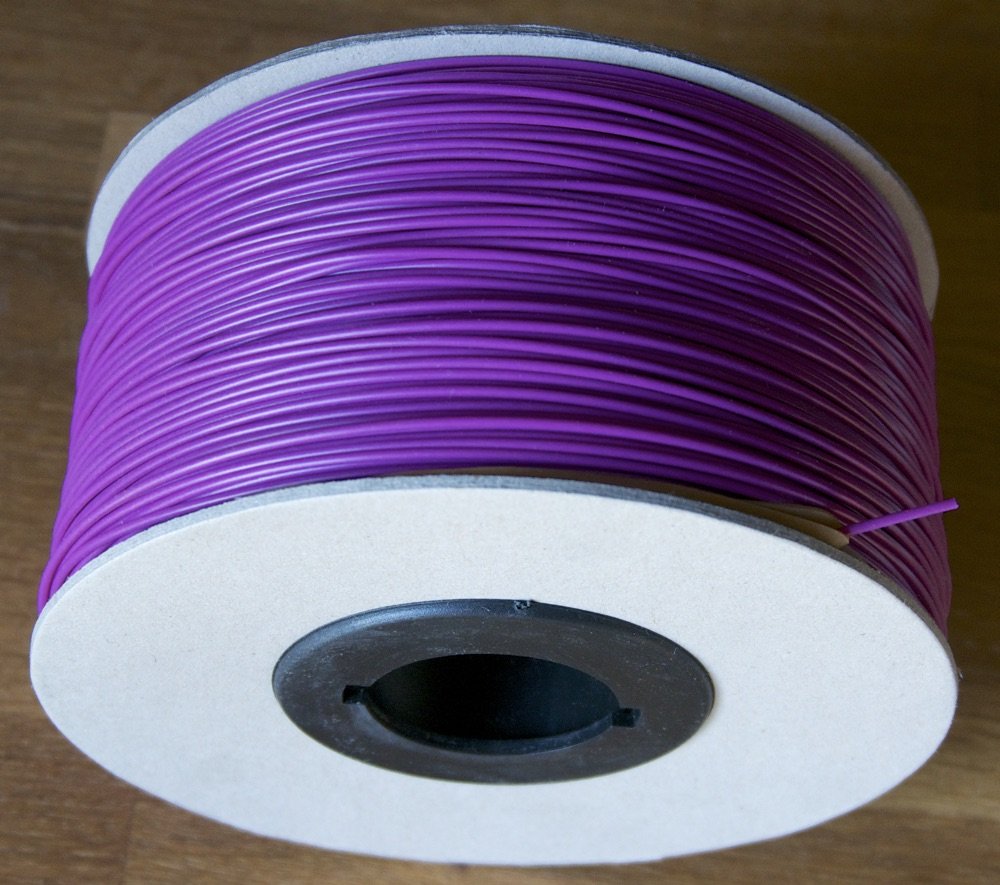 bobine carton abs violet