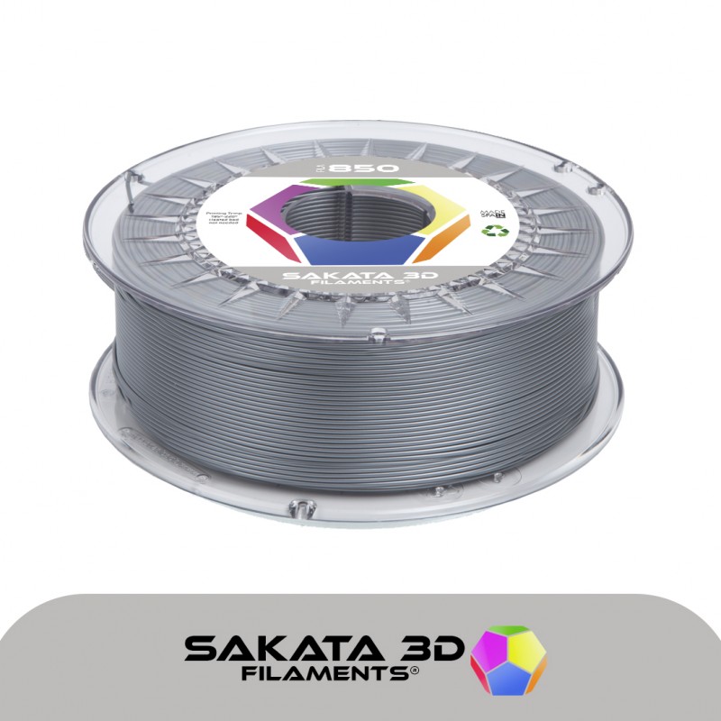 Filament PLA 3D850 GRIS ARGENT : un filament exceptionnel