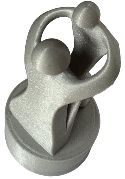 Filament PLA Aluminium Gris (RAL 9007) OPtimus : un fil pro