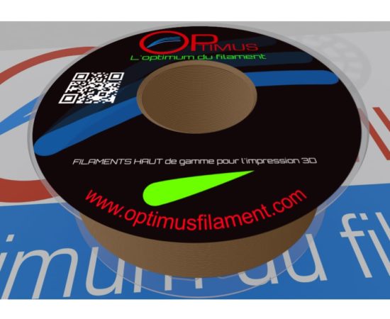 Filament PLA optimus Brun Terre de Sienne