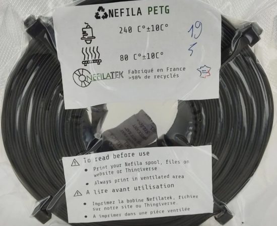 Filament PETG Noir Nefilatek