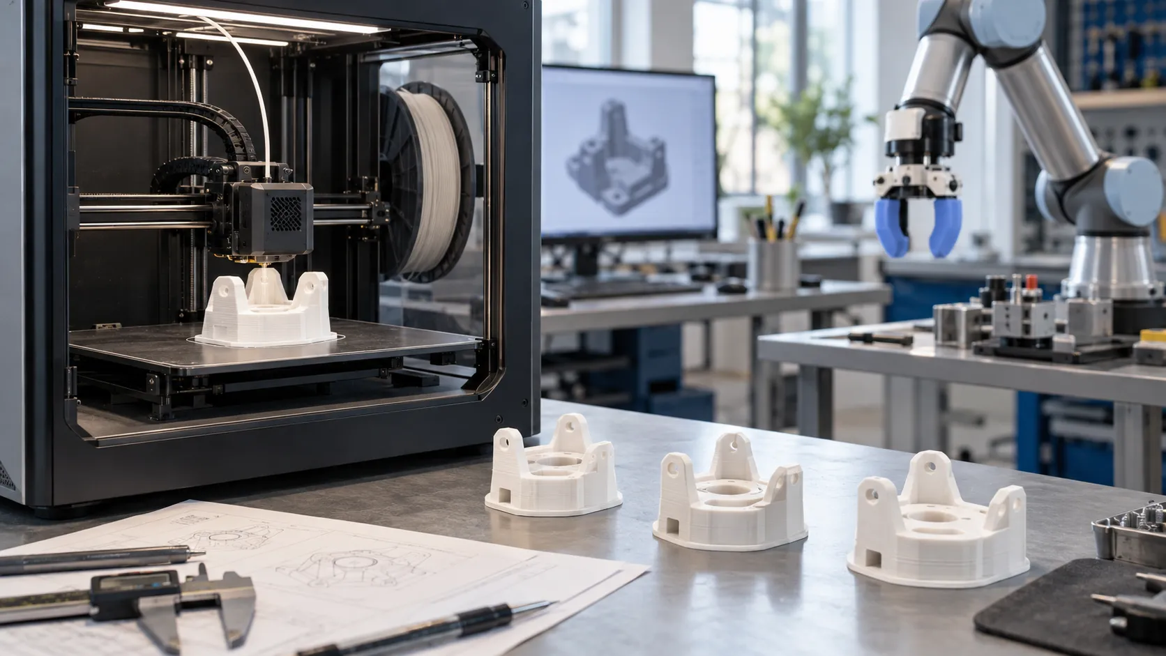 Prototypage industriel FDM : réduire les délais avec le filament PLA 3D850
